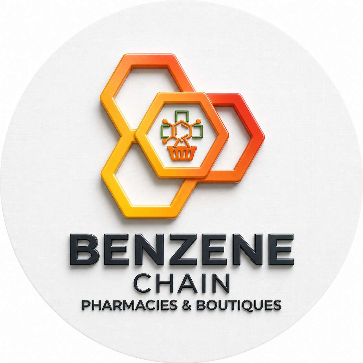 Logo Benzene Chain